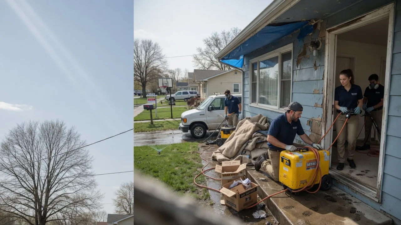 Basement Flood Cleanup in Kinnear, WY near me
